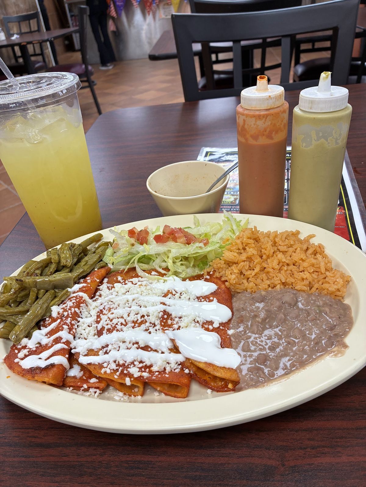 Enchiladas Verdes